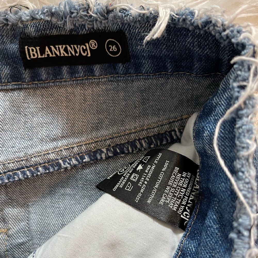 [BLANKNYC] New Wave Denim A-Line Mini Skirt || SZ 26/4 - Picture 10 of 12